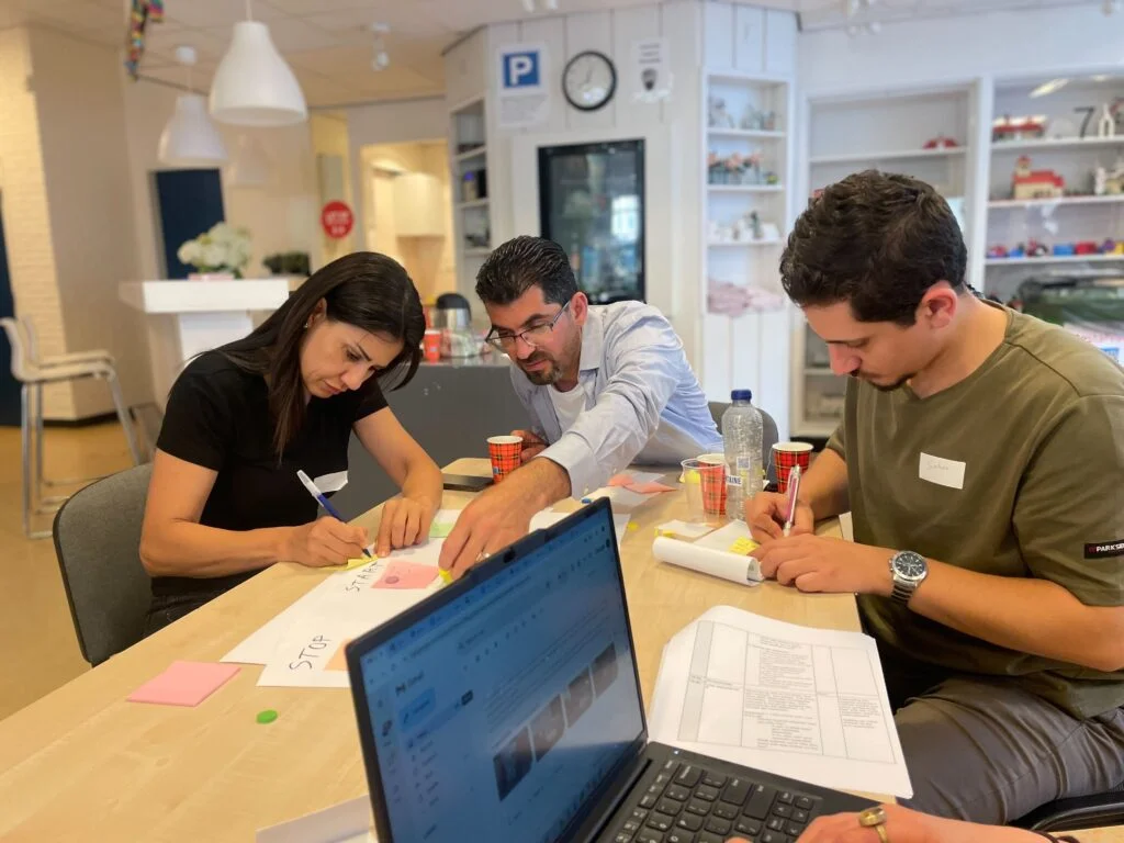 Expertpool Den Haag asielzoekers en werk, foto Iyad Sandid